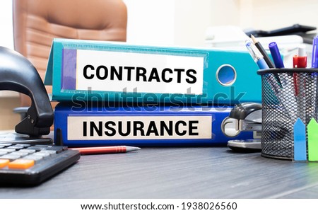Folders with the label Contracts and Insurance