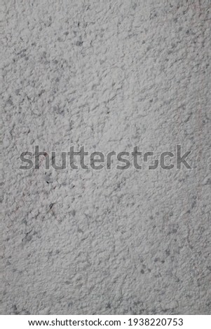 Plaster bandage. White and gray texture. Wall.