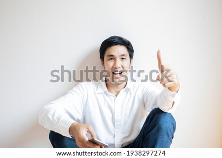 Asian man portrait confident teen studen lifestyle people For business insurance, salesman, finance, lifestyle and businessman portrait people communication image