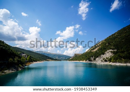 lake in mountains, beautiful photo digital picture