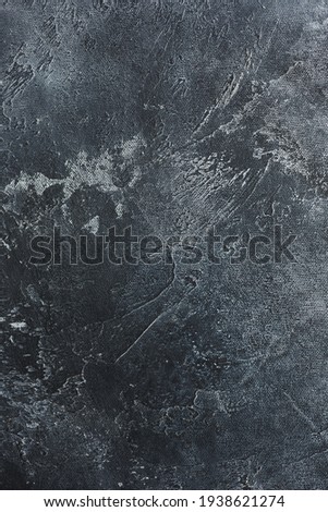 Textured blue background from textured fabric