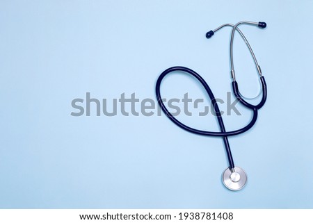stethoscope and heart,  health and doctor symbols  Royalty-Free Stock Photo #1938781408