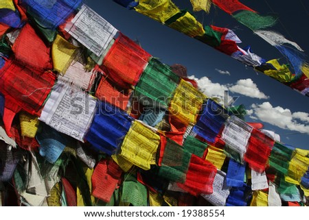 Buddhism, Prayer flags