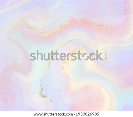 Cute pastel gold marble  colourful background. Royalty-Free Stock Photo #1939026985
