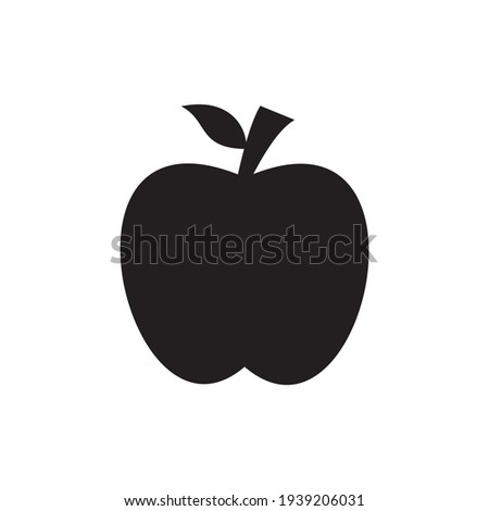 Apple icon vector illustration sign