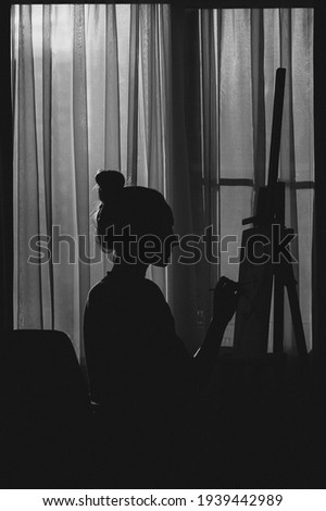 Photo shadow picture light woman 
