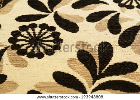 Floral fabric background