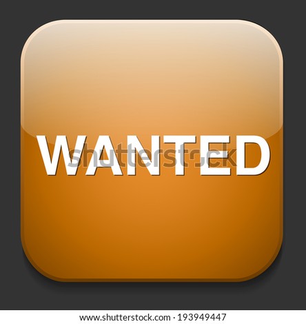 wanted button