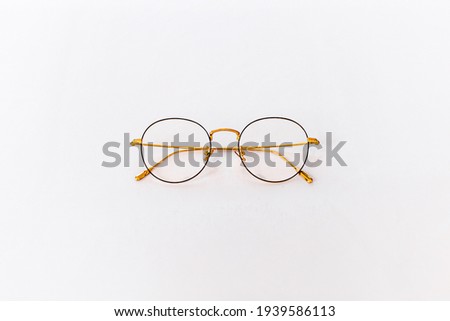 glasses reading And daily use ,eyeglass,isolated Royalty-Free Stock Photo #1939586113