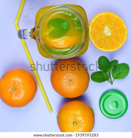 2 glasses of orange juice