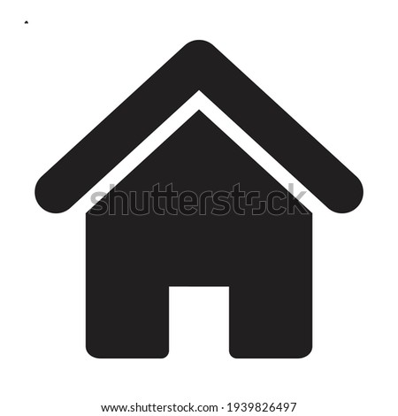 Home Icon for Graphic Design Projects Royalty-Free Stock Photo #1939826497