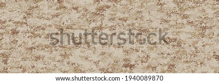 Desert Digital Camouflage (Marine Corps), Highly sophisticated camouflage pattern to destroy visibility from digital devices, Strategy for hiding from detection and assault clearance. Royalty-Free Stock Photo #1940089870