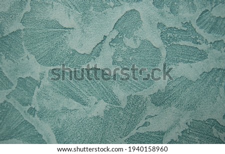 Wall background, surface design, plaster with stains and streaks. Royalty-Free Stock Photo #1940158960