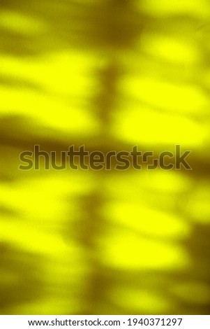  Abstract yellow background, natural play of light,