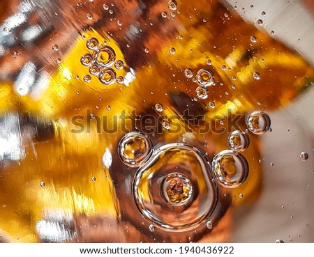abstract textured background of scuffs, scratches and bubbles