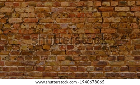 Brick walls of old Riga houses