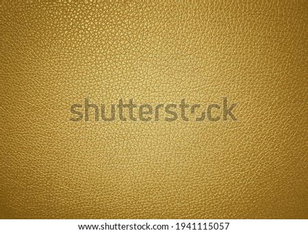 Gold gradient artificial leather texture background