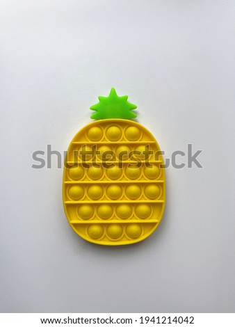 Super New Silicone Antistress Toy Pineapple Trend 2021 Calm Nerves Relieve Stress