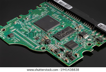 PCB Circuit Board Hard Drive Controller Board.