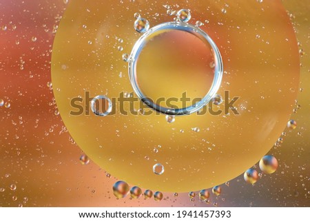 Abstract background picture made with oil and water. 