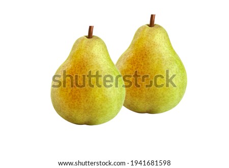 Beautiful fruits with white background picture