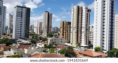 buildings in a sunning day, recife.