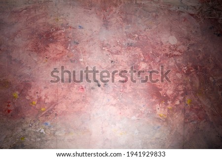Colorful Background. Painted photographic backdrop with light spot 