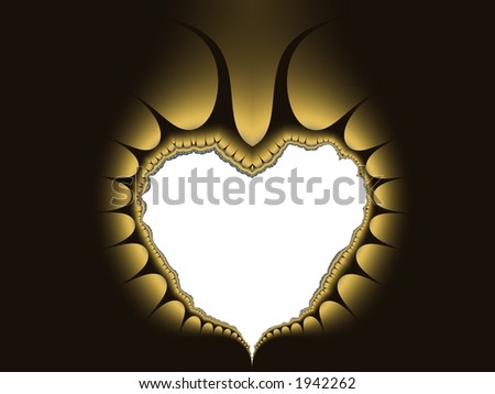 weird love abstract symbol