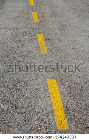 road lane markings on asphalt road