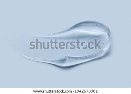 Liquid gel cosmetic smudge texture Royalty-Free Stock Photo #1942678981