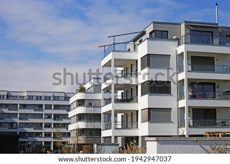 Modern residential complex in urban style