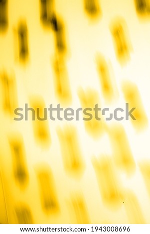 abstract yellow-black background, beautiful and fuzzy pattern on white background