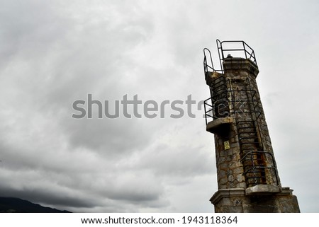 chimney with smoke, photo as a background, digital image