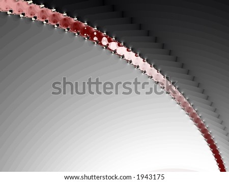 Shining Curve of Red - High Resolution Illustration.  Suitable for graphic or background use.  Click the designer's name under the image for various  colorized versions of this illustration.