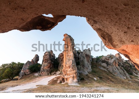 King Midas Monument Caves Frig Yazilikaya Valley Royalty-Free Stock Photo #1943241274
