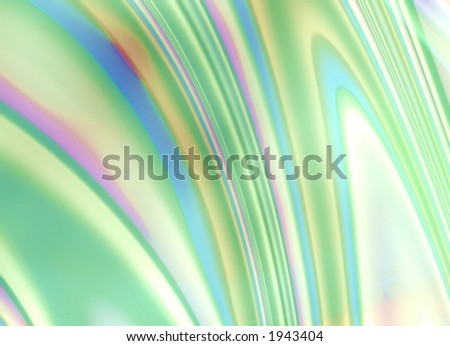 green abstract design