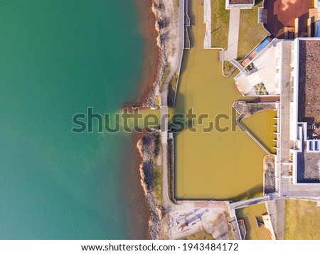Drone Image of a Lake 