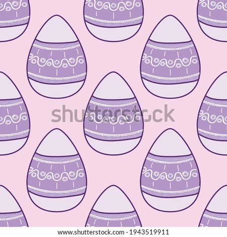 Seamless pattern print Easter eggs background textile wallpapers