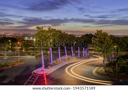 San Jose Landscape in the Evening