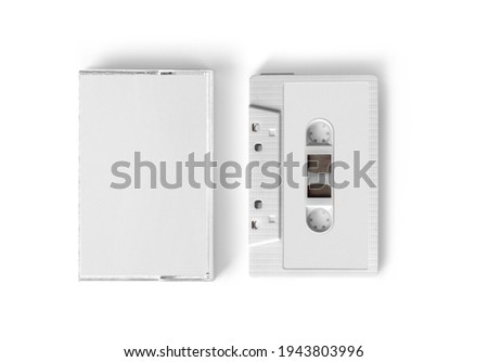 
Blank white label and case of Cassette Tape on isolated background Royalty-Free Stock Photo #1943803996