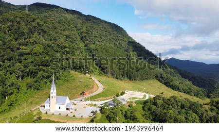 Beautiful photo of the Chiesetta alpina in Jaragua do Sul