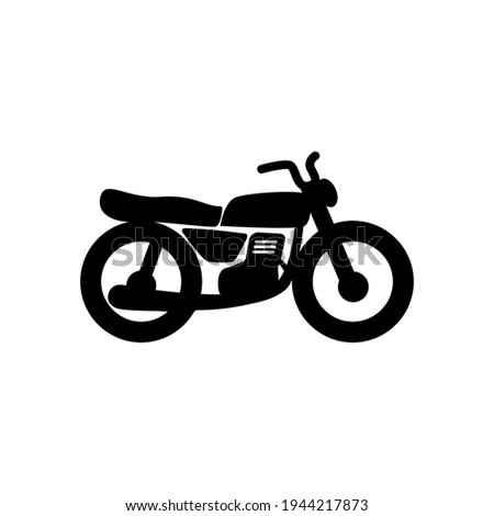 Motorcycle icon design template vector illustration