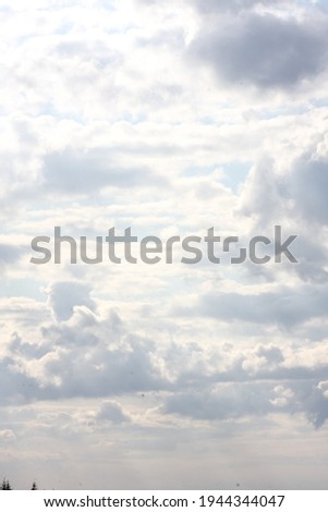 Clouds for composings and illustrations