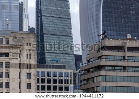 Towering buildings of a modern metropolis 1