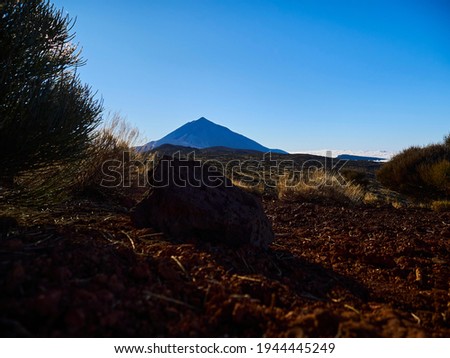 El Teide is a volcano and the highest peak on the island of tenerife, Spain. A popular travel destination for hiking and trekking.