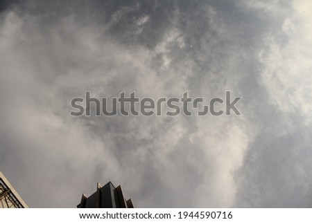 Photograph of sky in a cloudy day