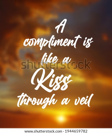 Motivational Inspiring Emotional Quotes and Says about Love on blur sunset