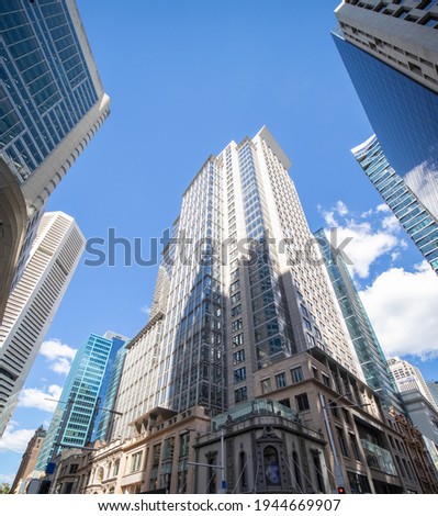Tall Residential and Office buildings in Sydney NSW Australia