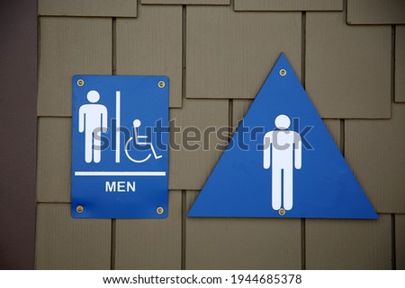 Public Bathroom Sign and Symbols. Toilet signs, Restroom icons. Bathroom. Men bathroom sign. Men's room
