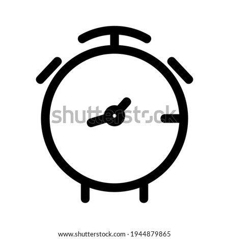 alarm icon or logo isolated sign symbol vector illustration - high quality black style vector icons
